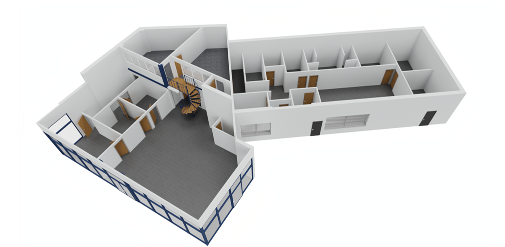 3D visualisation of the new premises | Heath Vets